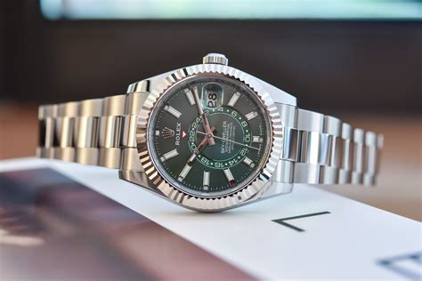 sky-dweller rolex green|rolex sky dweller price uk.